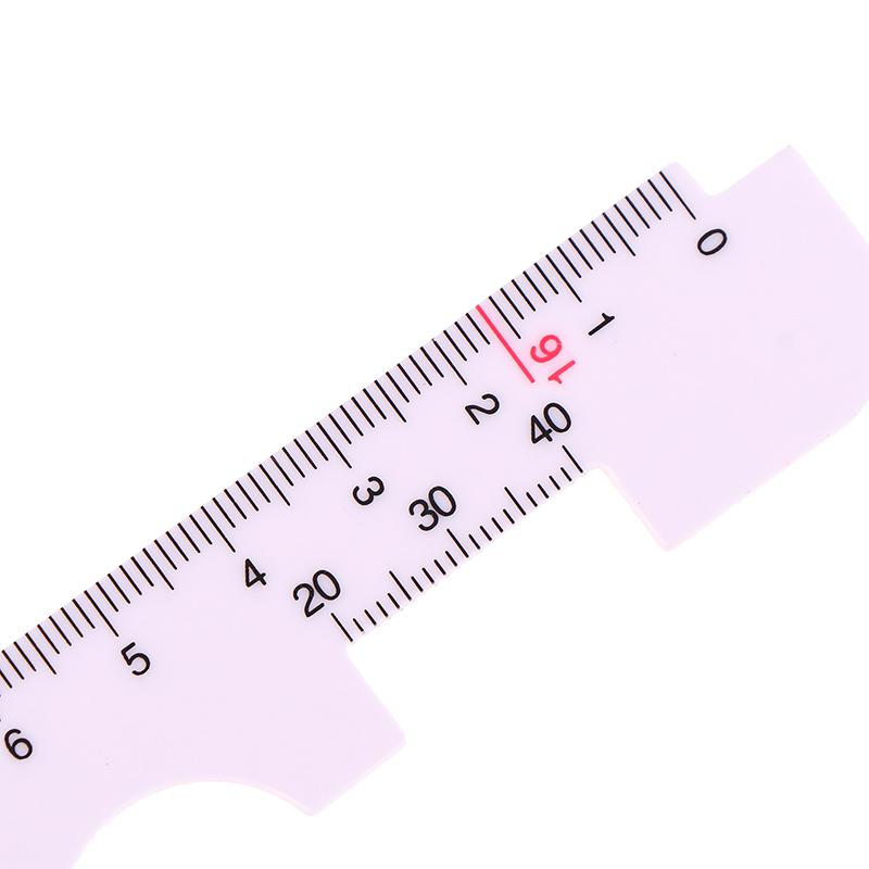 Pd Optometric Ruler Measure Pupil Distance Eye Ophthalmic Tool Eye Occluder For Vision Test Eye Care Soft Straight Ruler