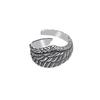 2026 Wings Open Ring Men's and Women's Vintage Hip Hop Ring Vintage Index Finger Ring
