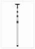 Telescopic Stainless Steel Spirit Level with Infrared Bracket & Fine-Tuning Gimbal for Ceiling Support