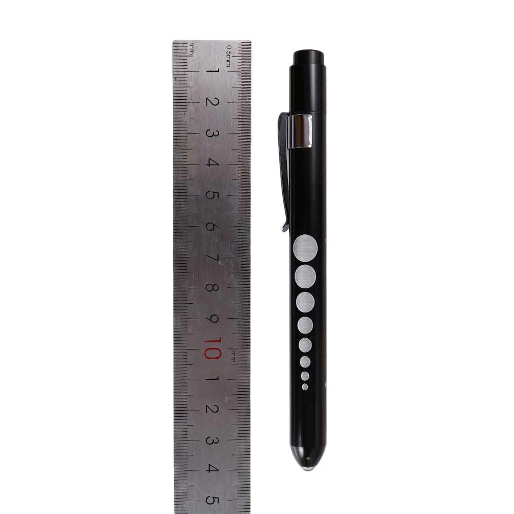 Clip Ophthalmoscope Work Inspection LED Pen Light Doctor Nurse Pen Penlight Torch Flashlight Torch