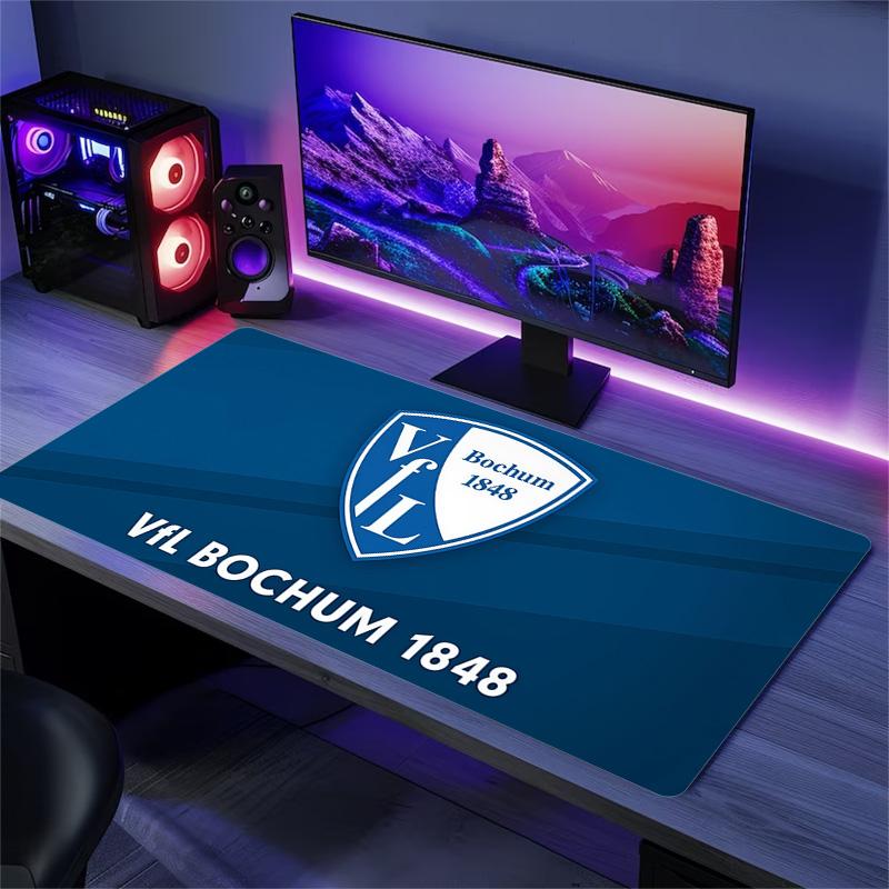 VfL Bochum Print Cushion Non-slip Laptop Tablet Big Mousepad XXL Mat Mini PC Playmat With Lock Edge