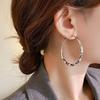 Large Unique High-End Hoop Earrings for Women - 2025 Exaggerated Light Luxury Style