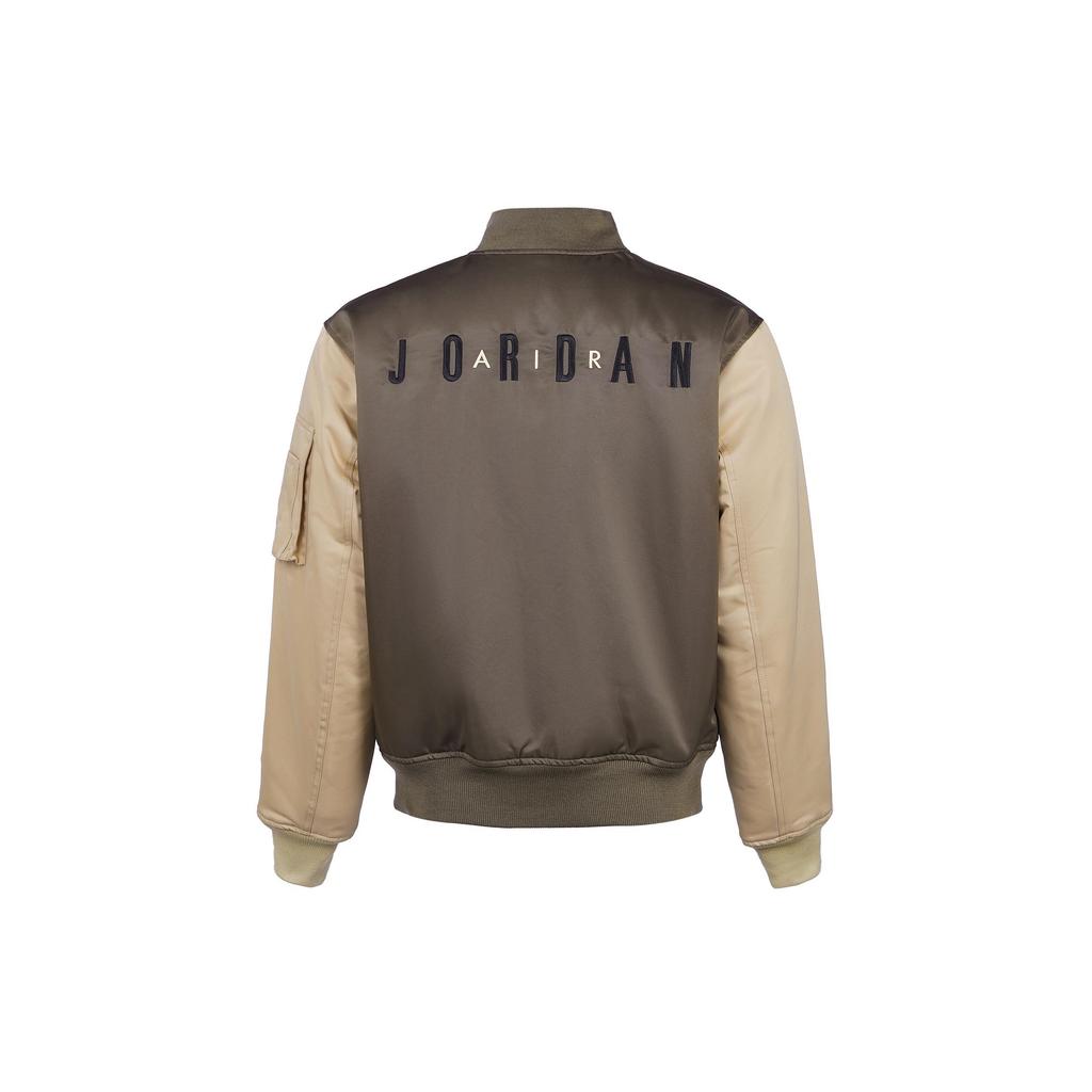 Jordan Jacken Herren Braun Baseballkragen Moderat Pilot DV7613-274