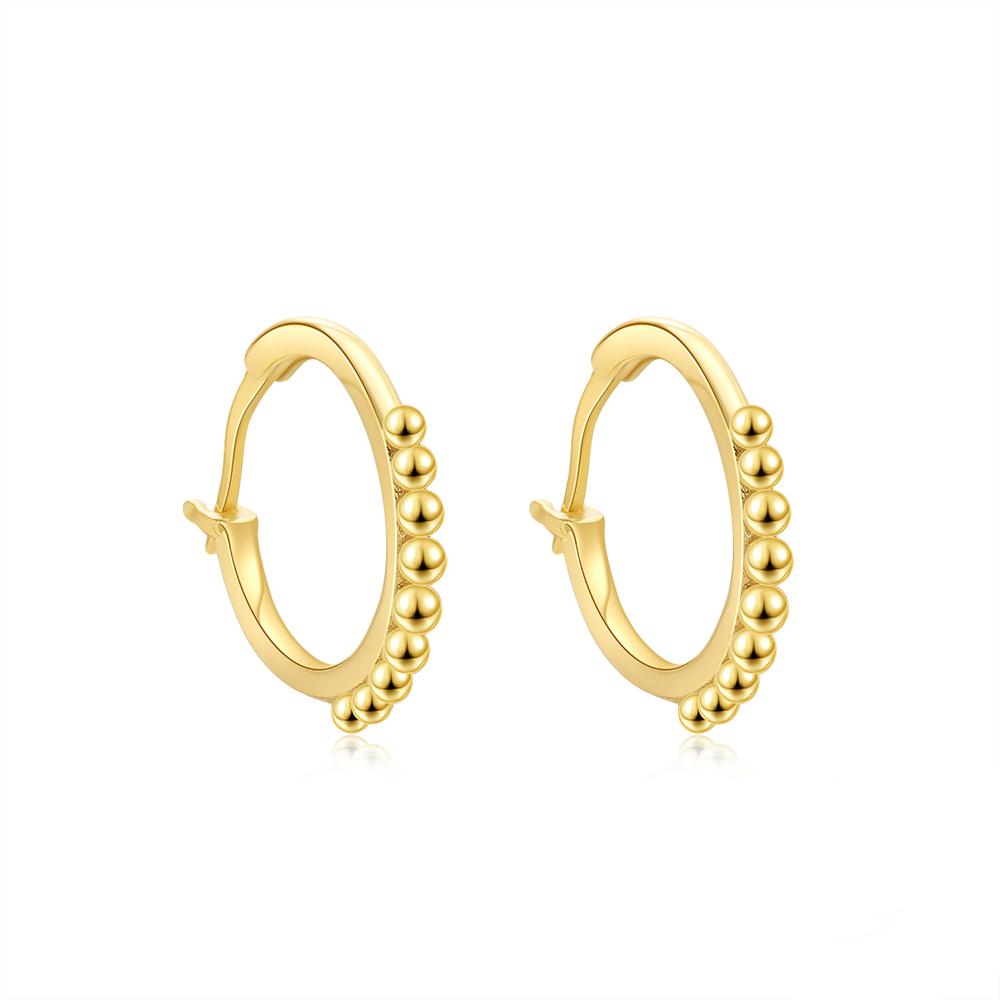 

Minimalist Tiny Zircon Cartilage Small Hoop Earrings for Women Gold Color CZ Crystal Huggie Hoops Female Piercing Zircon