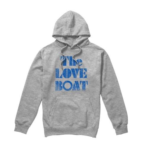 The Love Boat Mens Distressed Hoodie