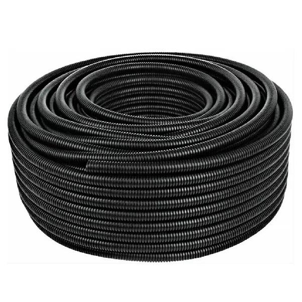 32.8ft 3/8" Black Car Split Wire Loom Conduit Polyethylene Flexible Tubing Hose