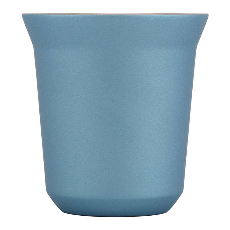 80ml/160ml Kaffeetasse aus Edelstahl 304 Doppelwandige Tasse Isolierte Kapseltasse Milchbecher für Zuhause Geschäft Trinkgeschirr Espressotassen