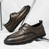 Genuine Leather Shoes For Man Leather Casual Shoes Business Oxford Shoes High Quality Designer Work Shoes