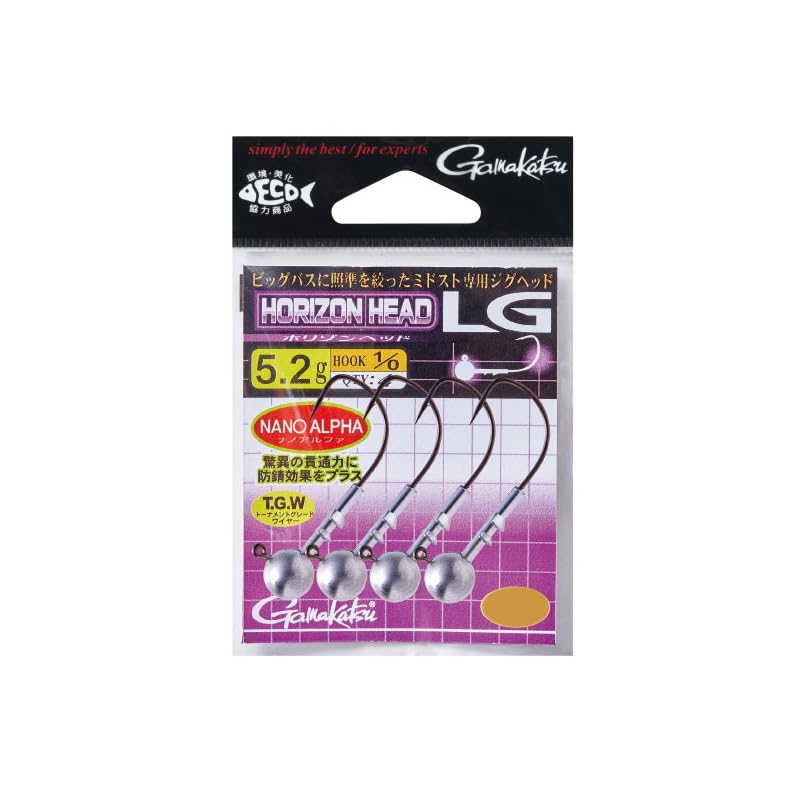 Gamakatsu Rose Horizon Head LG #2/0-4.4g 2/0-4.4g