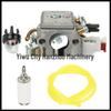 Carburetor, Air & Fuel Filters, Ignition Coil, Fuel Line & Hose for MS250, MS230, 021, 023, 210 Chainsaws