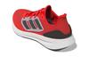 adidas Pureboost 22 Breathable Low Top Running Shoes Black Red Teenagers GZ2597