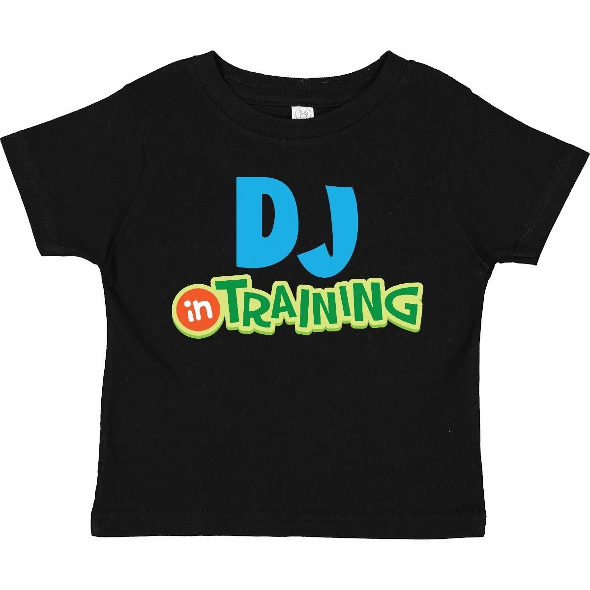 Inktastic DJ In Training Toddler T-Shirt Occupations Music Child Preschooler Kid 150