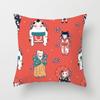 New Style of Lucky Cat Series Pillowcases, Home Office Sofa Pillow Cushion Covers, Seats