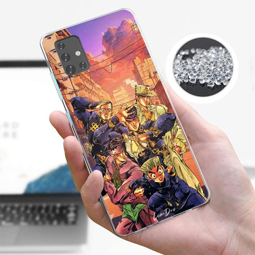 JoJo's Bizarre Adventure Diamond Is Unbreakable Phone Case For Samsung Galaxy A52 A32 A22 A12 A51 A31 A50S A30S A20S A10S Note 2