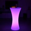 LED Illuminated High Table & Chairs Set - Nightclub Furniture