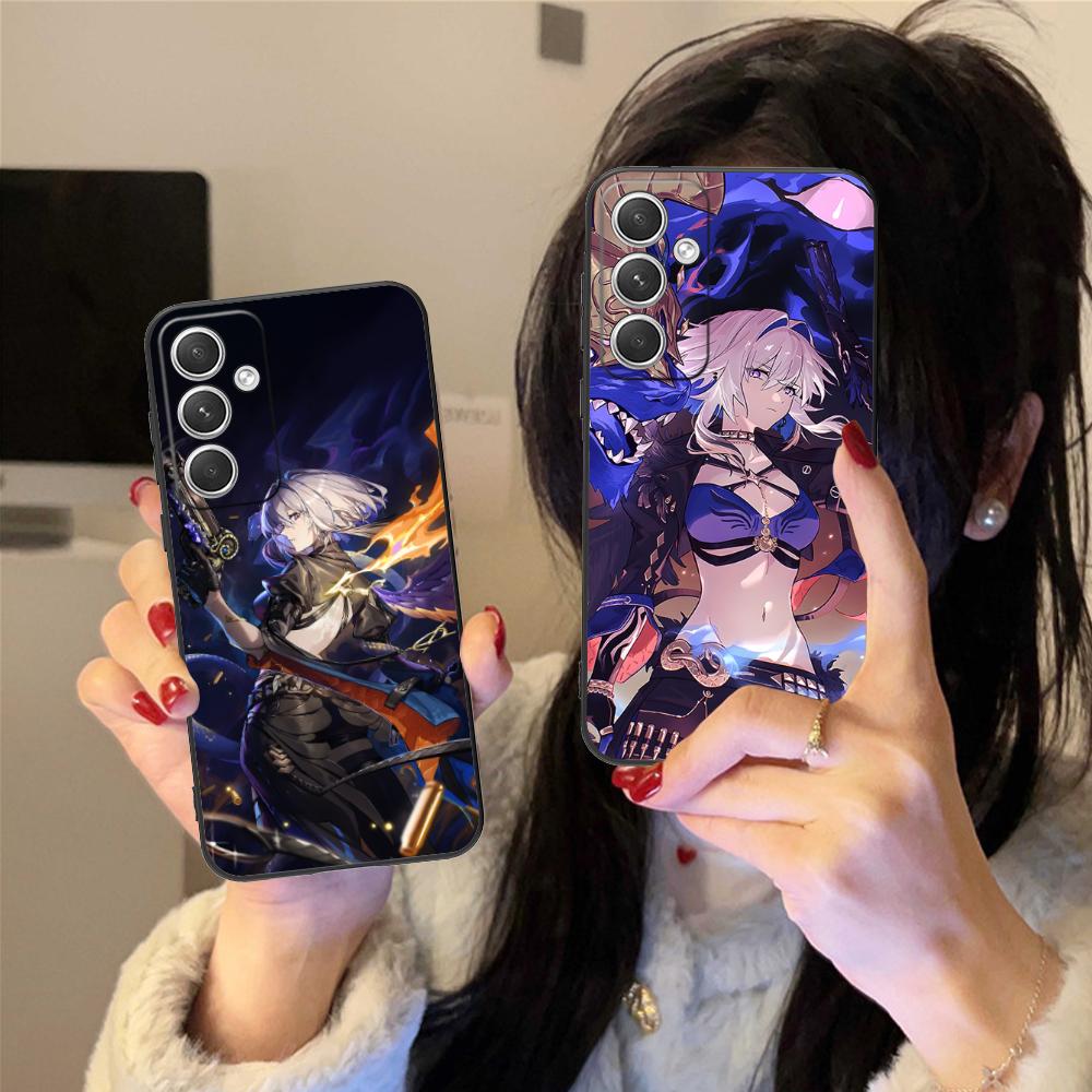 Wuthering Waves Galbrena Phone Case for Samsung Galaxy S26 S25 S24 S23 S22 S21 S20 Note20 Plus FE Ultra Colorful Cover Cover