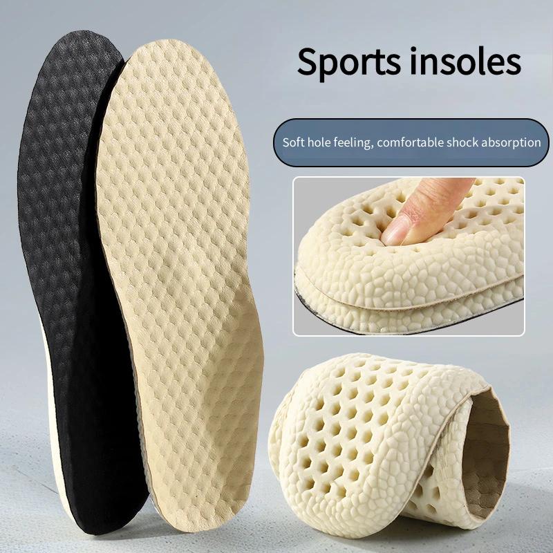 New Basketball Sports Shoes Insoles Memory Foam Insole for Feet Shock Absorption Non Slip Pads Comfortable Soft Shoe Sole 1Pair