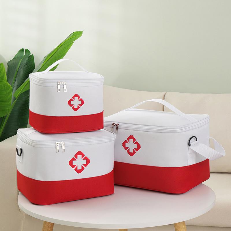 Large Capacity Medicine Storage Bag Portable Medical Kit Home First Aid Kit Survival Bag Emergency Bag For Car