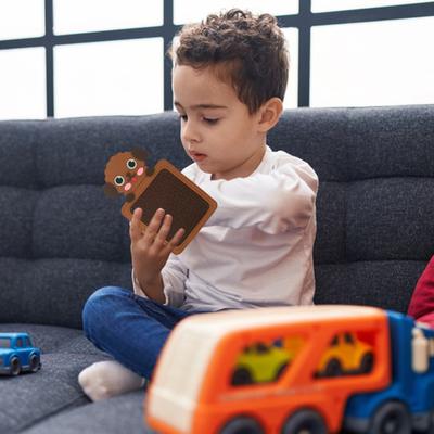 8-teiliges sensorisches Teppich-Spielzeug mit Tiermotiv, pädagogisches Lernpad mit Tierstruktur, für Kleinkinder, Jungen und Mädchen, zur Linderung von Angstzuständen und Stress, beruhigender Touch-Teppich, Zappelspielzeug