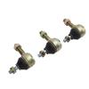 3 Pcs Tie Rod Ends 7540 7539 Ball Joint Kit for Club Car DS Electric Models 1976‑2008
