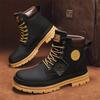 Men Boots Winter Casual Shoes Designer Luxury Platform Cowboy Chelsea Tactical Military Work Safety Leather Ankle Sneakers