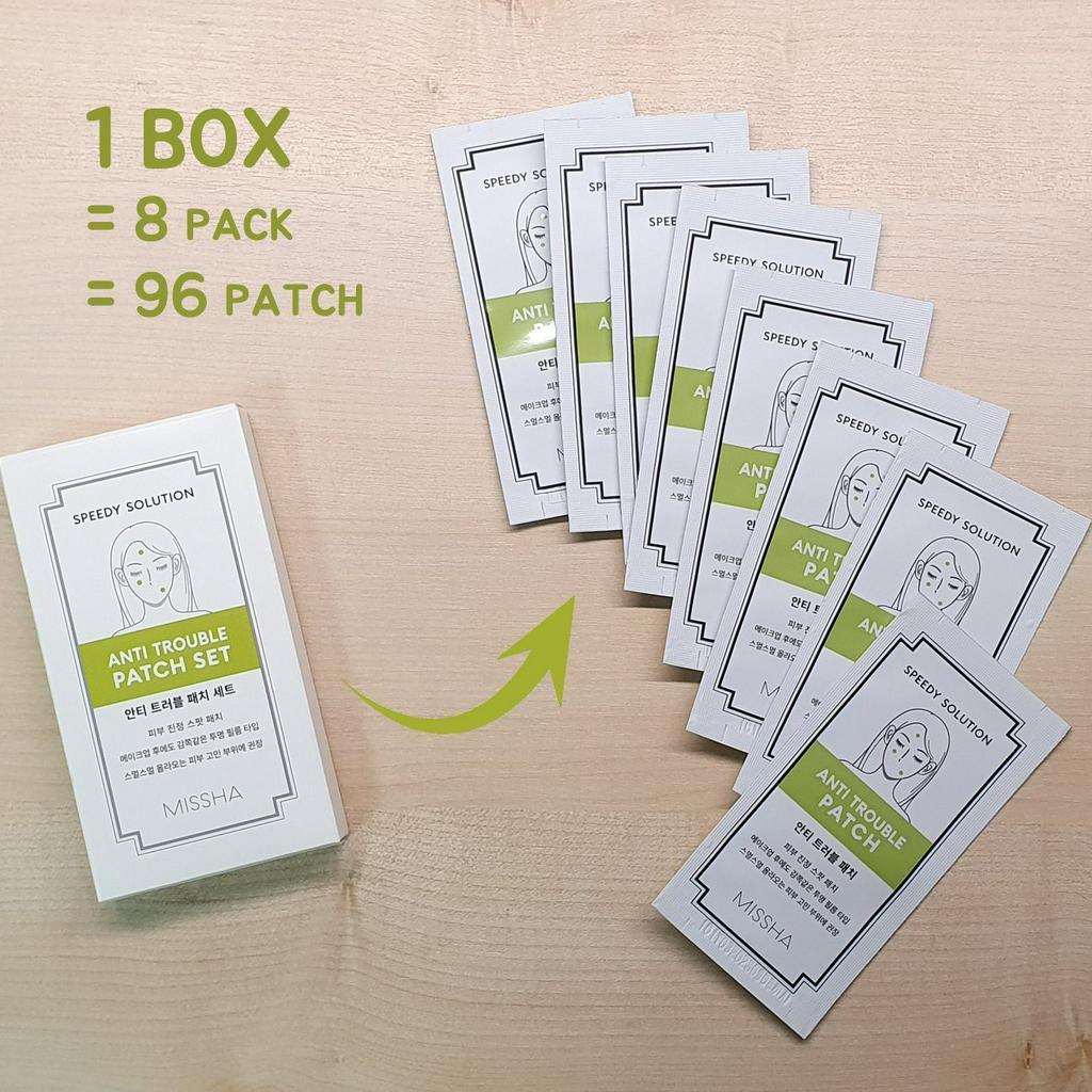 MISSHA Speedy Solution Anti Trouble Patch (8 Pack / 96 Patch)