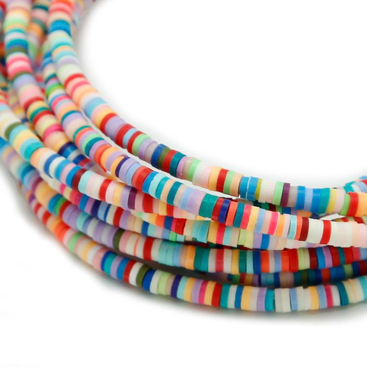 

3-6 мм мягкие глиняные бусины-разделители из риса для самодельных украшений Diameter 6mm