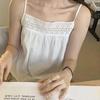 Women's Plus Size Cotton Linen Embroidered Camisole Vest - Spring/Summer Loose Base Layer Top