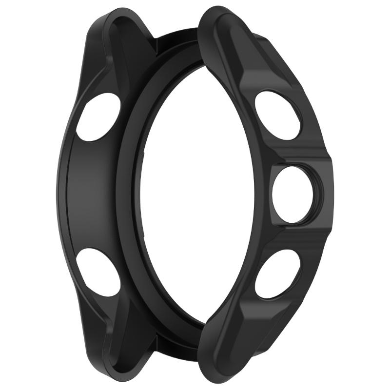 Semi-Gesloten TPU Horlogekast Schokbestendig Beschermhoes met Uitgehold Ontwerp Krasbestendige Behuizing voor 570 42mm 47mm