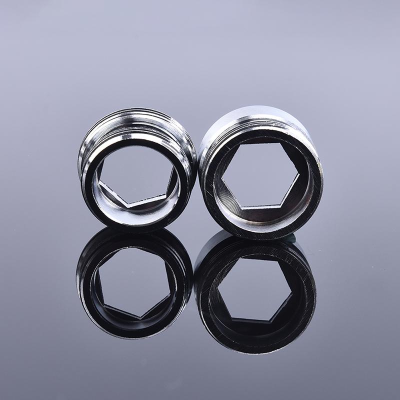 Stainless Steel M22 To M20 Thread Connector Faucet Joints Water Tap Adapter