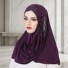 Floral Women's Hijabs Modest Wear Islamic Headscarf Classic Muslim Hijab  Women's Wear