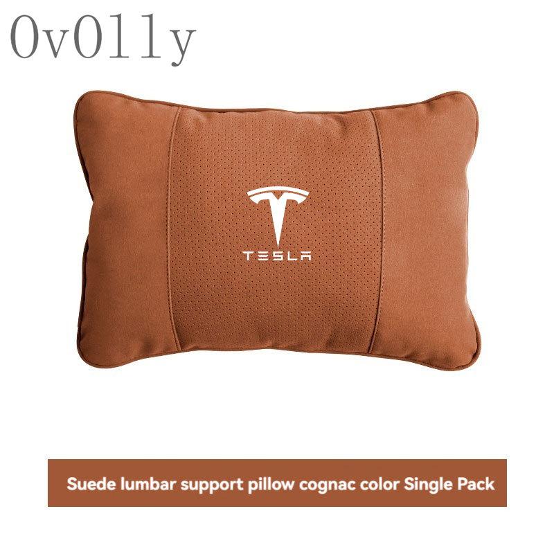 For Tesla Model 3 Y S Model X Car Headrest Neck Support Seat Soft Neck Pillow Automobile Tesla Car Pillow Neck Rest Cushion