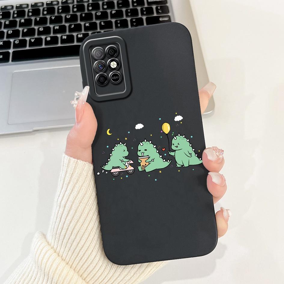 For Infinix Note 8 8i 2020 Case Lovely Astronaut Soft Silicone Funda Shockproof Matte Cover For Infinix Note8 Note8i Phone Cases