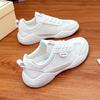 Summer mesh casual sports shoes women's little white shoes breathable soft sole lightweight running women's shoes mesh shoes women's dad shoes