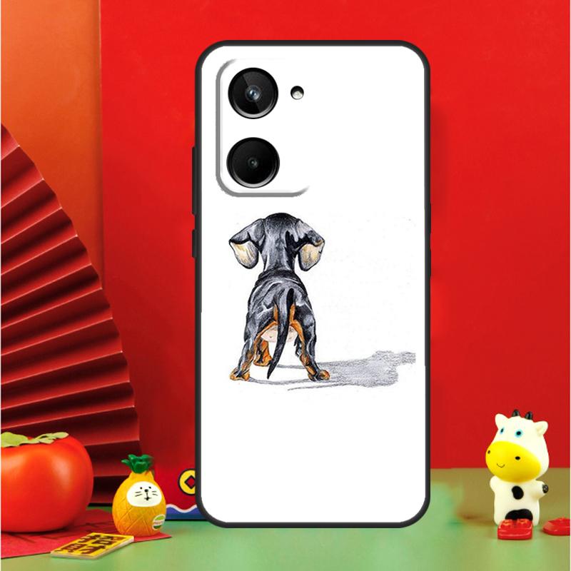 Dachshund Dackel Dog For Realme 15 Pro GT7 GT6 10 11 12 13 14 Pro Plus C65 C67 C63 C61 C51 C53 C35 C75 C55 Case