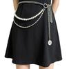 European and American Jewelry Fashion Waist Chain Women's Retro Style Pendant Chain Body Chain