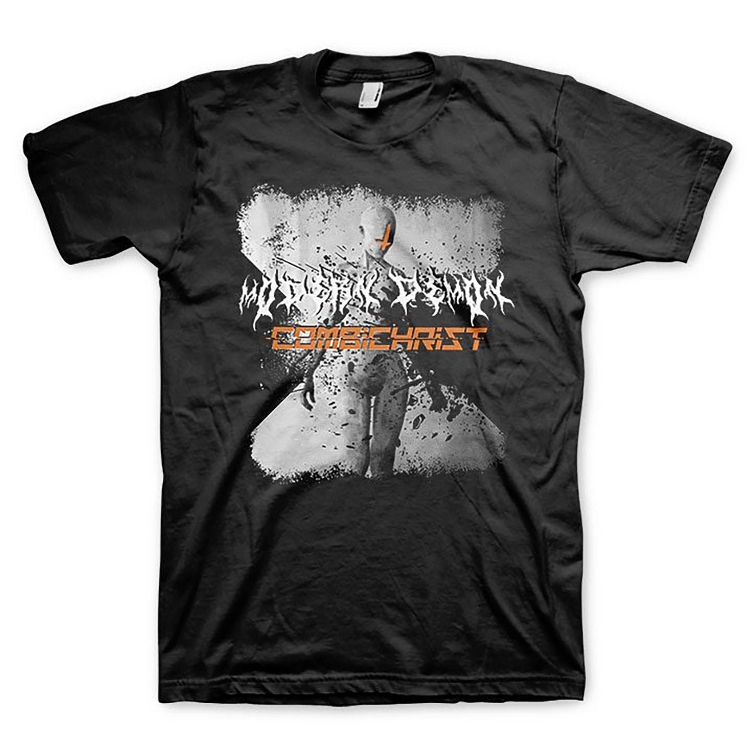 

Men s Combichrist Modern Demon T-Shirt Mens Womens Tees Top Black 2XL