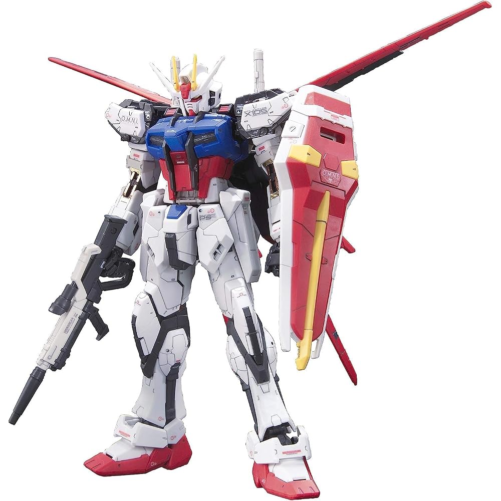 BANDAI SPIRITS (Bandai Spirits) RG Mobile Suit Gundam SEED Yale Strike Gundam 1/144 scale color c...