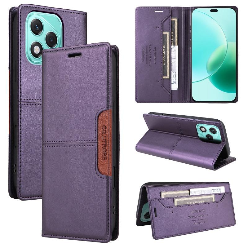 Magnetic Wallet Anti-theft Leather Case For Huawei Honor 400 Lite Honor400 Pro X70i 5G Coque Card Holder Phone Book Flip Cover
