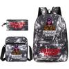 Stranger Things Schülerrucksack+Brotdose+Federmäppchen Dreiteiliges Set KTB
