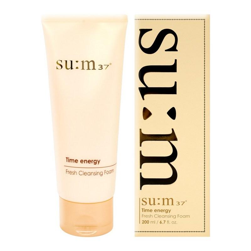 Su:m37 Time Energy Fresh Hyaluronic Acid Cleansing Foam 200ml, 1 pcs