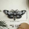 Wooden Craft Butterfly Hollow Crystal Storage Shelf Simple Home Wall Ornament Decoration