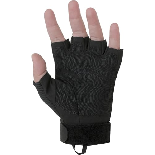 A favorite among snipers and riders! Tactical Fingerless Gloves, Black, Size M, for Airsoft, Airsoft, Motorcycles, and Outdoor Activities