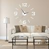 Fashionable and Simple Acrylic Creative Mirror Large Wall Clock Living Room Silent Clock DIY Personalized Fashion Wall Sticker Clock