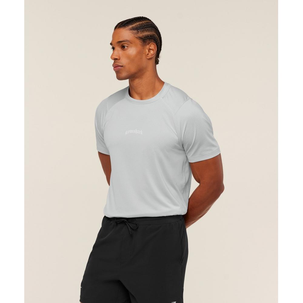 Gymshark TacTical T shirT meTal Grey A4b5g Gb7m