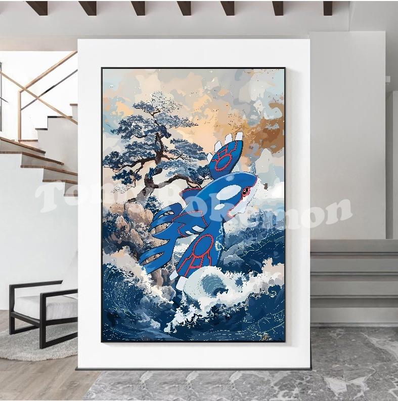 Print On Canvas Charizard Wall Art Home Modern Living Room Friends Gift Decoration Paintings Decorative Aesthetic Poster
