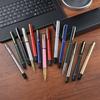 Straight Hair Multi-Color Metal Signature Pen, Neutral Fountain Pen, Orb Pen, Business Advertising, Gift Pen Print