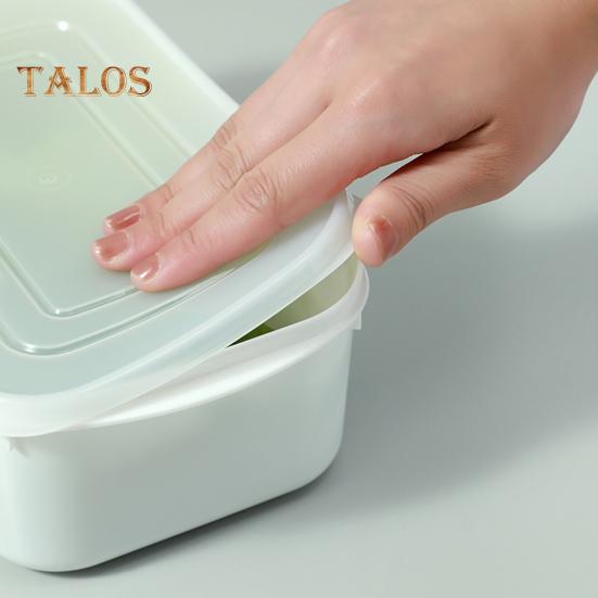 Food Storage Box Temperature Resistant Fresh-Keeping Non-Slip Excellent Fridge Food Storage Container Daily Life