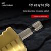 Cobalt Serrated Pagoda Drill Bit Set - Multifunctional Metal Hole Saw & Tower Reamer for Woodworking