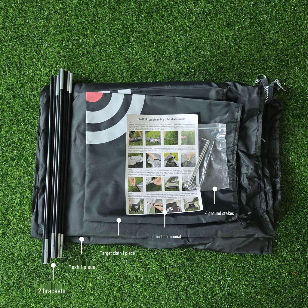 Indoor Golf Practice Net - Training and Hitting Cage In Stock